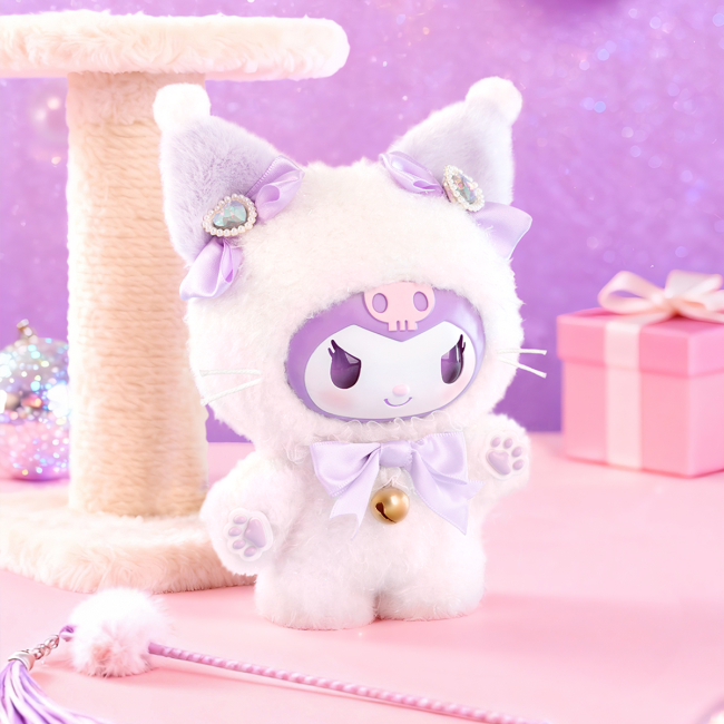 Персонажи мультфильмов - ​Мягкая игрушка-сюрприз на клипсе Pop Top Sanrio Мечта с бантиком (25MR-015)#8