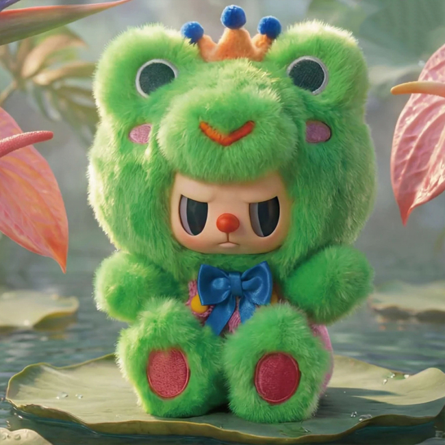 Брелоки - Мягкая игрушка с кольцом Pop Top Rebel Bear Sweet Zoo Зоомалыши (CSRB010)#6