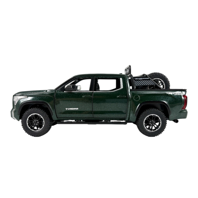 Автомодели - Автомодель TechnoDrive Toyota Tundra зеленый (KM08555)#2