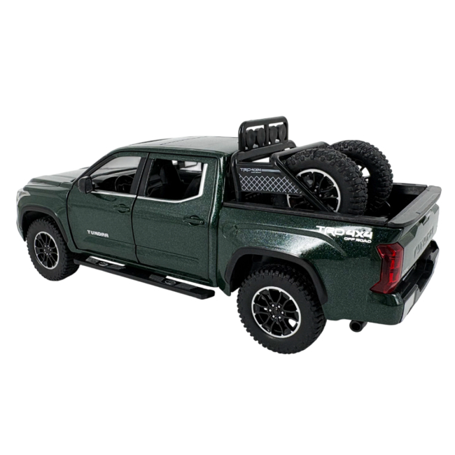 Автомодели - Автомодель TechnoDrive Toyota Tundra зеленый (KM08555)#3