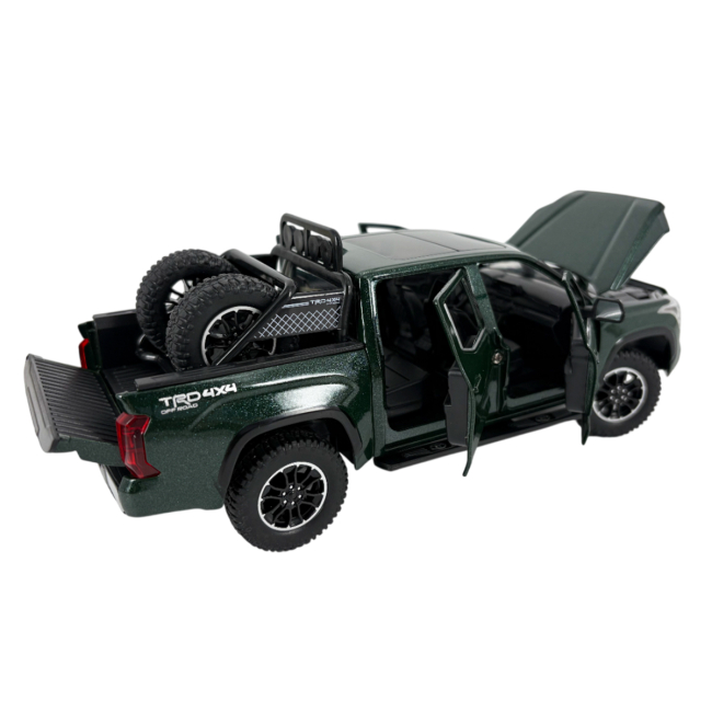 Автомодели - Автомодель TechnoDrive Toyota Tundra зеленый (KM08555)#9