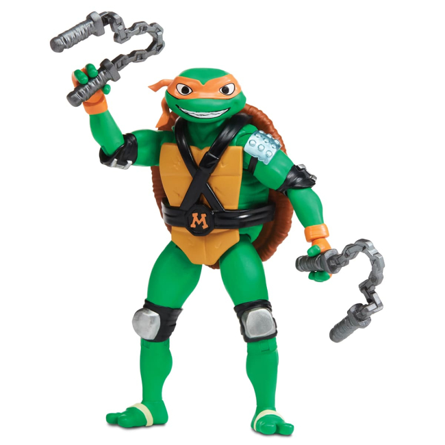 Фигурки персонажей - Игровая фигурка TMNT Черепашки-Ниндзя Панцирный вихрь Майки (83831)#2