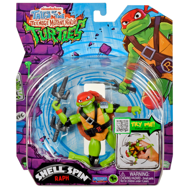 Фигурки персонажей - Игровая фигурка TMNT Черепашки-Ниндзя Панцирный вихрь Раф (83832)#3