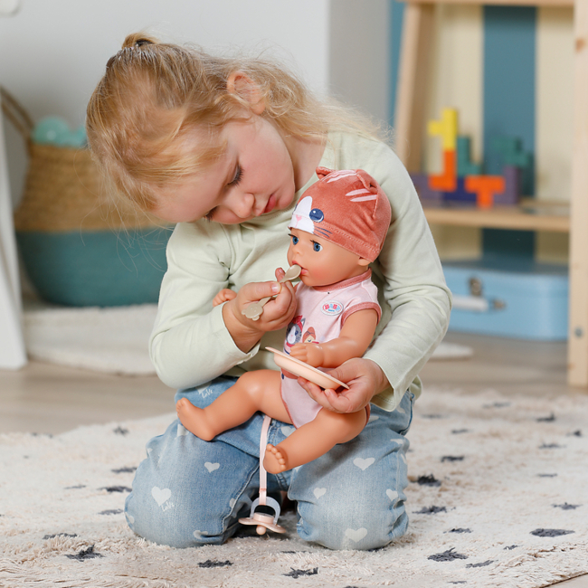 Пупсы - Пупс Baby Born Лена в костюме котика 36 см (839560)#5