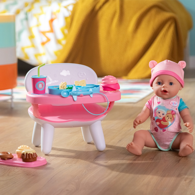 Меблі та будиночки - Столик для годування ляльки Baby Born S2 Час обіду (840634)#5