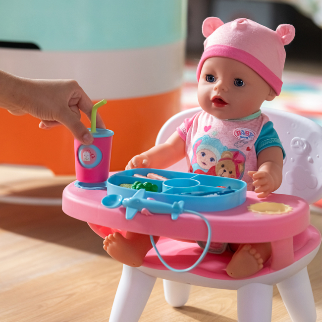 Меблі та будиночки - Столик для годування ляльки Baby Born S2 Час обіду (840634)#6