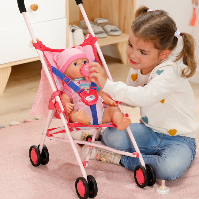 Транспорт і улюбленці - Візочок для ляльки Baby Born Яскраве місто (840665)#6
