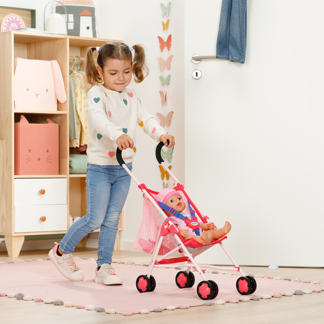 Транспорт і улюбленці - Візочок для ляльки Baby Born Яскраве місто (840665)#7