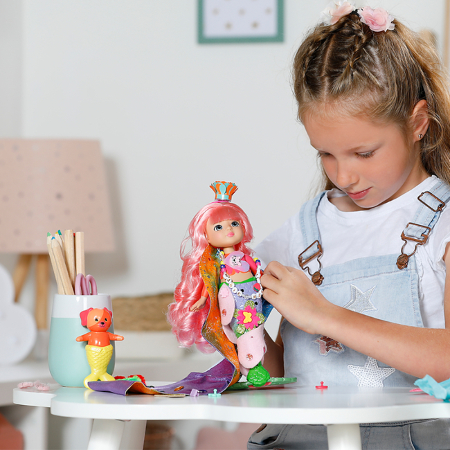 Ляльки - Лялька Baby Born Glam Up Русалонька Саншайн 28 см (871782)#8