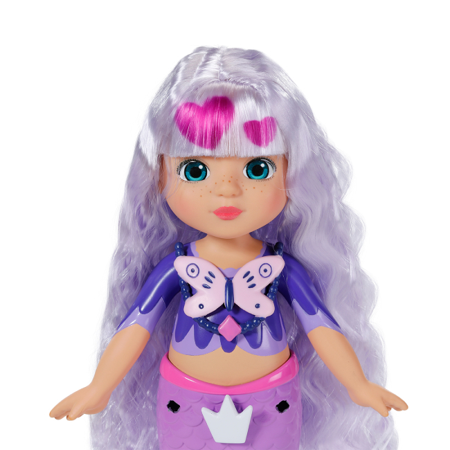 Ляльки - Лялька Baby Born Glam Up Русалонька Аура 28 см (871799)#3