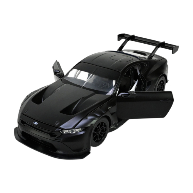 Автомодели - Автомодель Автопром Ford Mustang GT3 черная 1:24 (661293)#4