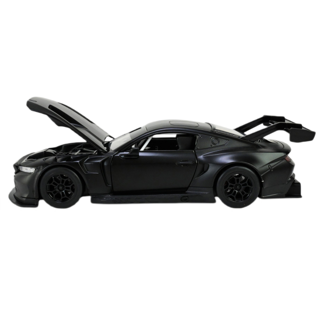 Автомодели - Автомодель Автопром Ford Mustang GT3 черная 1:24 (661293)#5