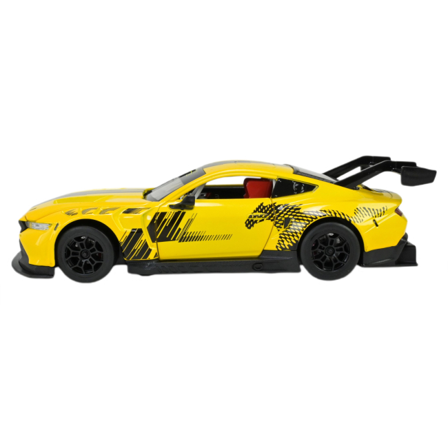 Автомодели - Автомодель Автопром Ford Mustang GT3 желтая 1:24 (661293A)#2