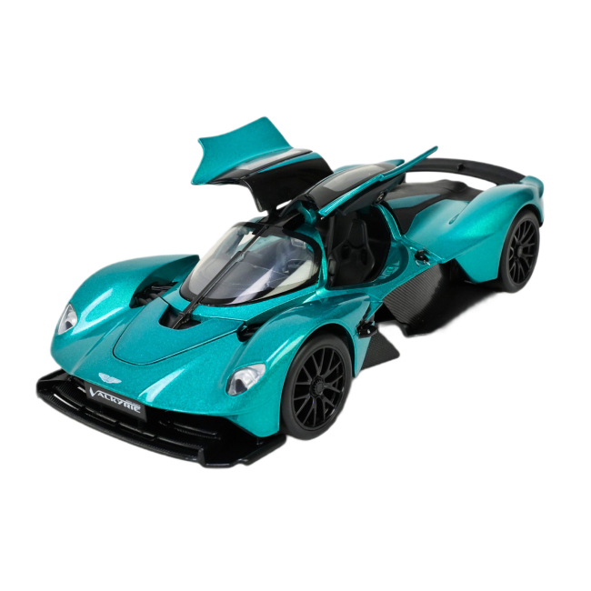 Автомодели - Автомодель Автопром Aston Martin Valkyrie бирюзовая 1:23 (661298)#4