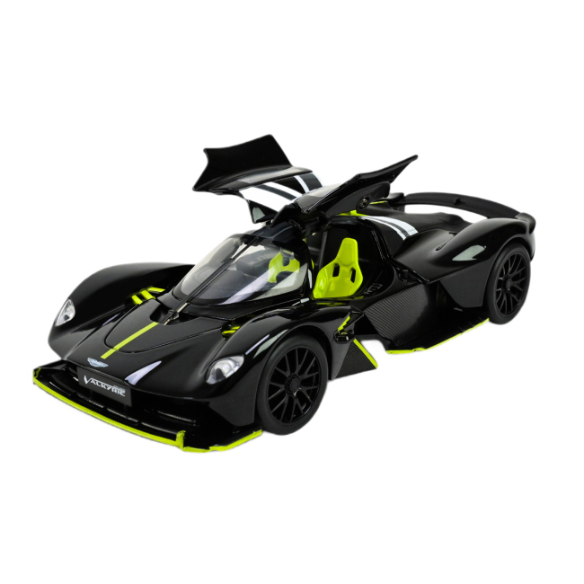 Автомоделі - Автомодель Автопром Aston Martin Valkyrie чорна 1:23 (661298A)#4
