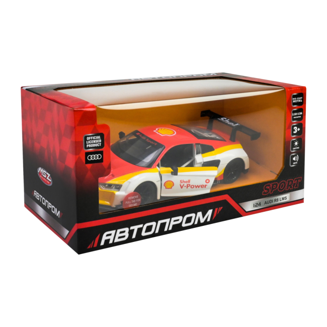 Автомоделі - Автомодель Автопром Audi R8 LMS 1:24 (661262E)#5