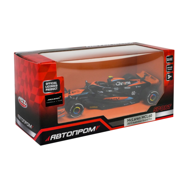 Автомоделі - Автомодель Автопром McLaren MCL60 2023 1:43 (67761)#5