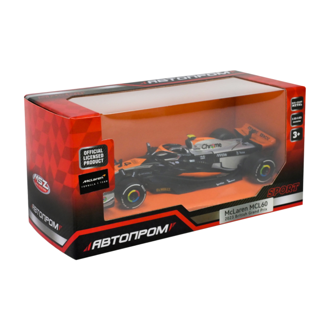 Автомоделі - Автомодель Автопром McLaren MCL60 2023 1:43 (67768)#5