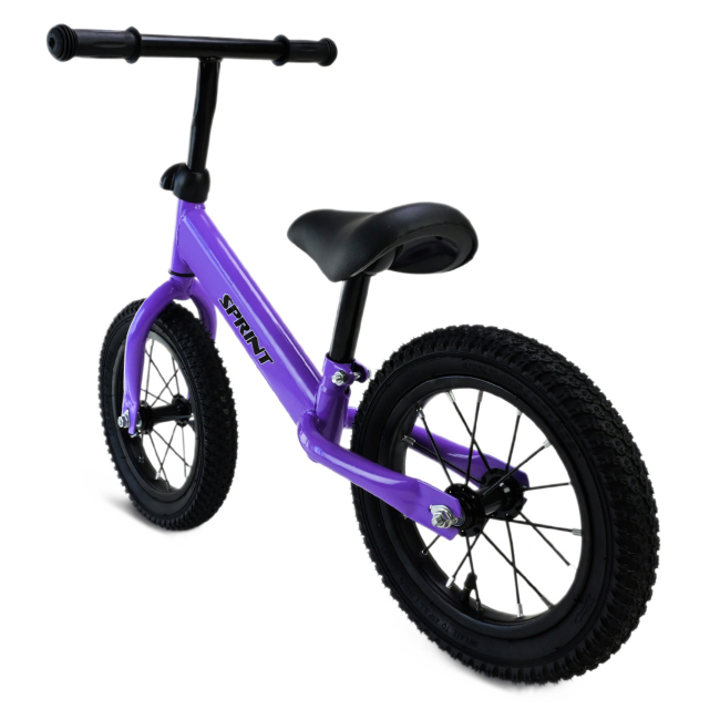 Біговели - Велобіг Країна Іграшок сталевий фіолетовий (BB2507)#3