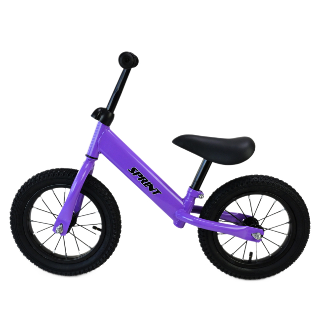 Біговели - Велобіг Країна Іграшок сталевий фіолетовий (BB2507)#4