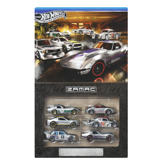 Автомодели - Набор автомоделей Hot Wheels Silver series ZAMAC (JLB26)#8