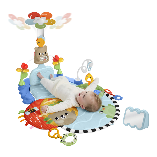 Развивающие коврики - Коврик-игровой центр Fisher-Price Гармония активного развития (HYR60)#4