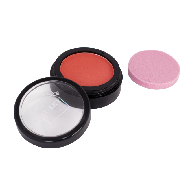 Косметика - Пудрова крейда для волосся Lukky червона зі спонжем (T11914П)#3