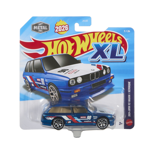 Автомодели - Автомодель Hot Wheels XL 2024 BMW M3 Wacon Remorque (JKL02/2)#3