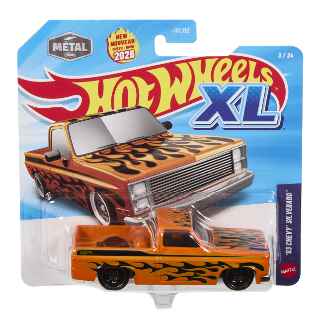 Автомодели - Автомодель Hot Wheels XL 83 Chevy Silverado (JKL02/4)#2