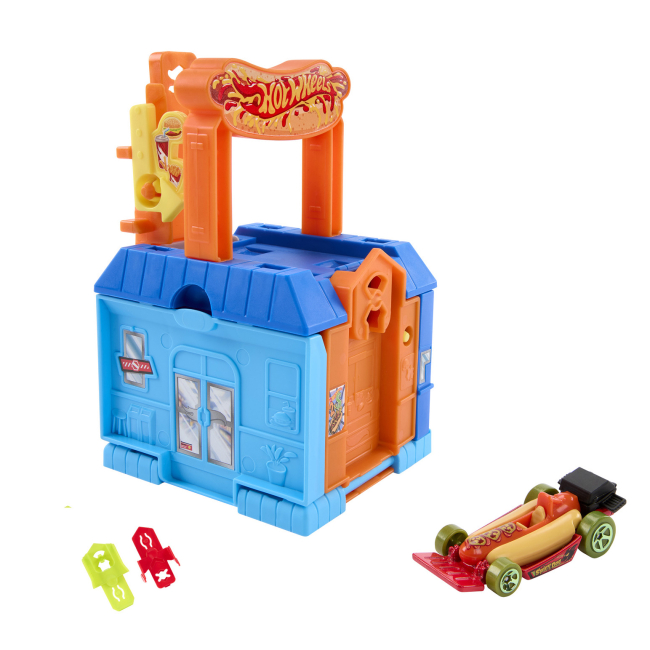 Паркинги и гаражи - Игровой набор Hot Wheels City Играй и мчись Скоростной перекус (JHL43/1)#2