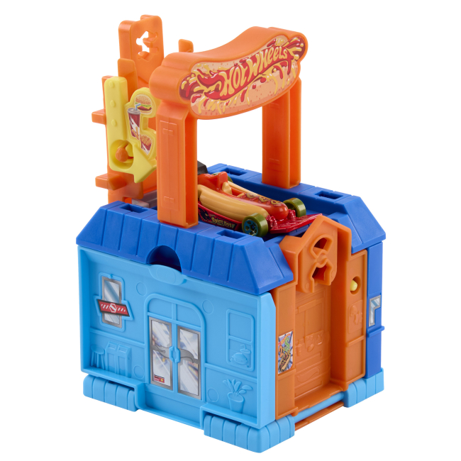 Паркинги и гаражи - Игровой набор Hot Wheels City Играй и мчись Скоростной перекус (JHL43/1)#3