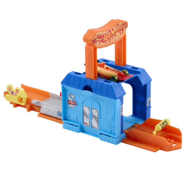 Паркинги и гаражи - Игровой набор Hot Wheels City Играй и мчись Скоростной перекус (JHL43/1)#4