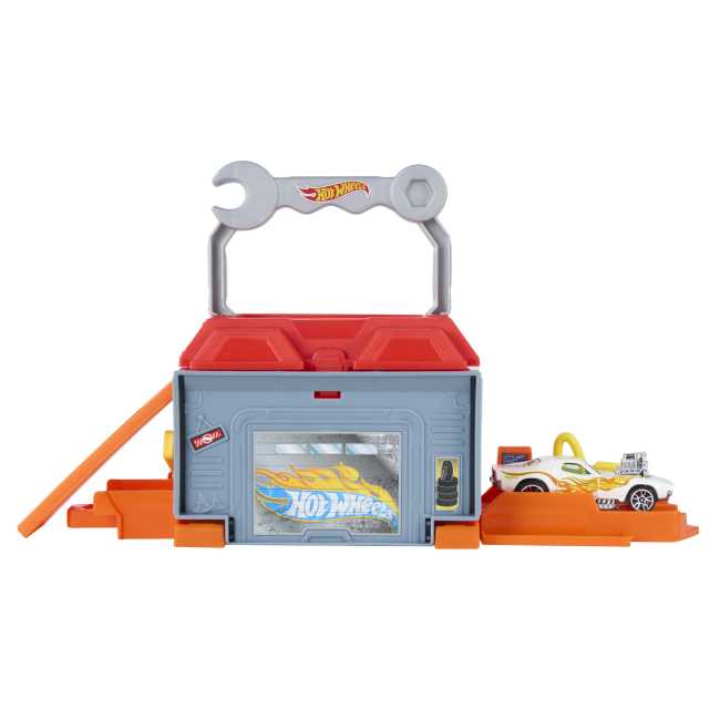 Паркинги и гаражи - Игровой набор Hot Wheels City Играй и мчись Скоростная автомастерская (JHL43/2)#2