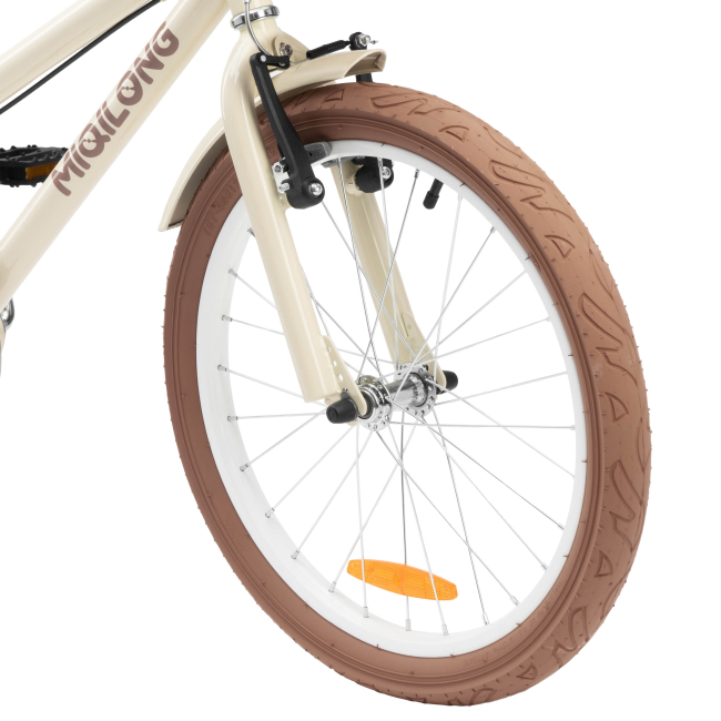 Велосипеди - Дитячий велосипед Miqilong RM 20" бежевий (RBB-RM20-BEIGE)#6