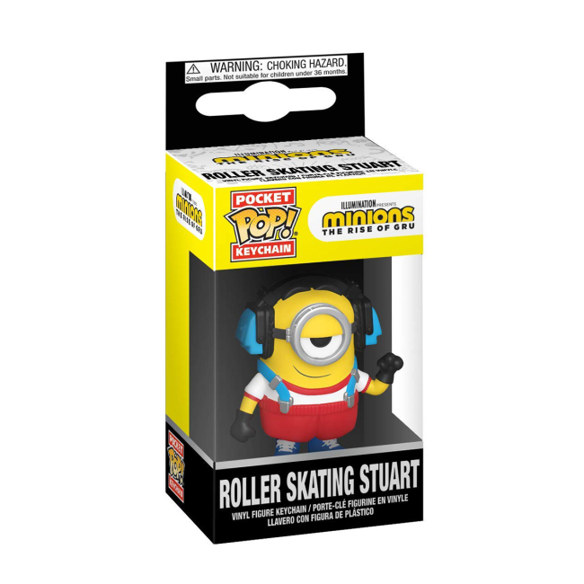 Брелоки - Брелок Funko Pop Minions Стюарт на роликах (47797)#2