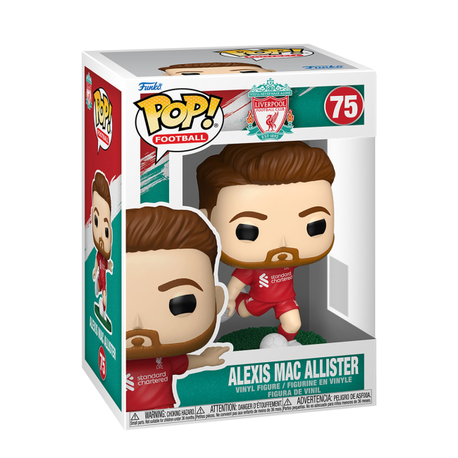 Фігурки персонажів - Фігурка Funko Pop Football Ліверпуль Алексіс Мак Аллістер (89366)#2