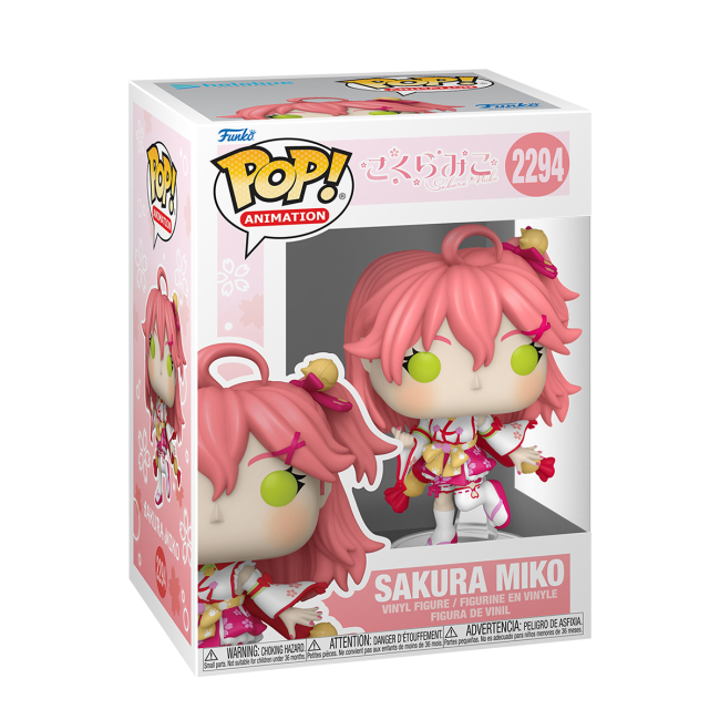 Фігурки персонажів - Фігурка Funko Pop Hololive Сакура Міко (91854)#2