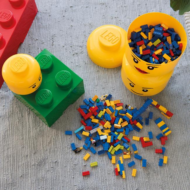 Боксы для игрушек - Бокс-голова LEGO Lifestyle Girl Large (40320813)#4