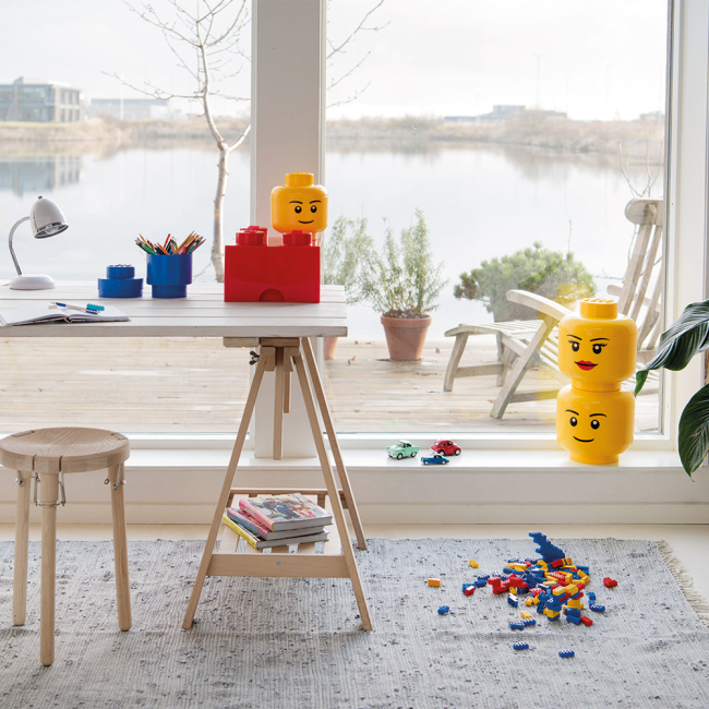 Боксы для игрушек - Бокс-голова LEGO Lifestyle Girl Large (40320813)#5