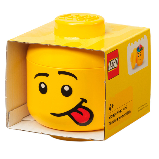 Боксы для игрушек - Бокс-голова LEGO Lifestyle Silly Mini (40330211/40330808)#3
