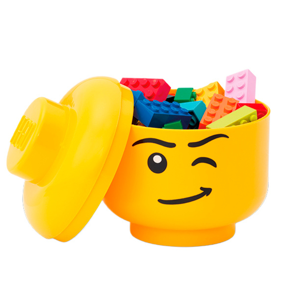 Боксы для игрушек - Бокс-голова LEGO Lifestyle Winking Mini (40330809)#2