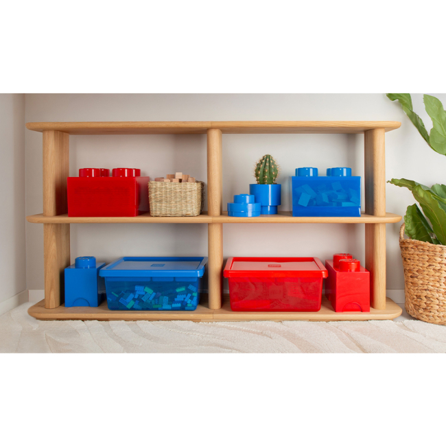 Боксы для игрушек - Бокс для хранения LEGO Lifestyle Кирпич 1 синий (40011731)#5