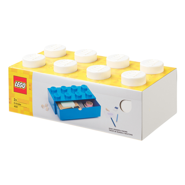 Канцтовары - Настольный органайзер LEGO Lifestyle Кирпич 8 белый (40211735)#3