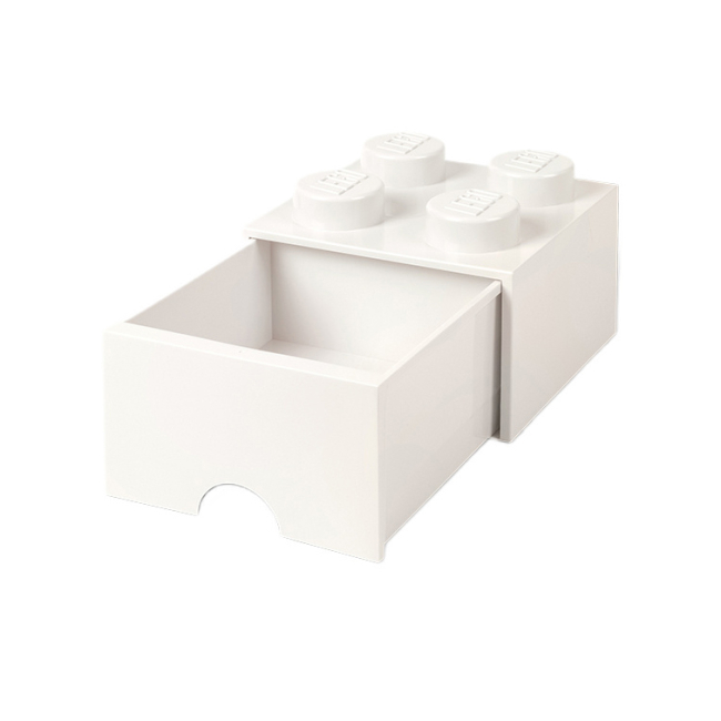 Бокси для іграшок - Висувний ящик для зберігання LEGO Lifestyle Цеглинка 4 білий (40051735)#2