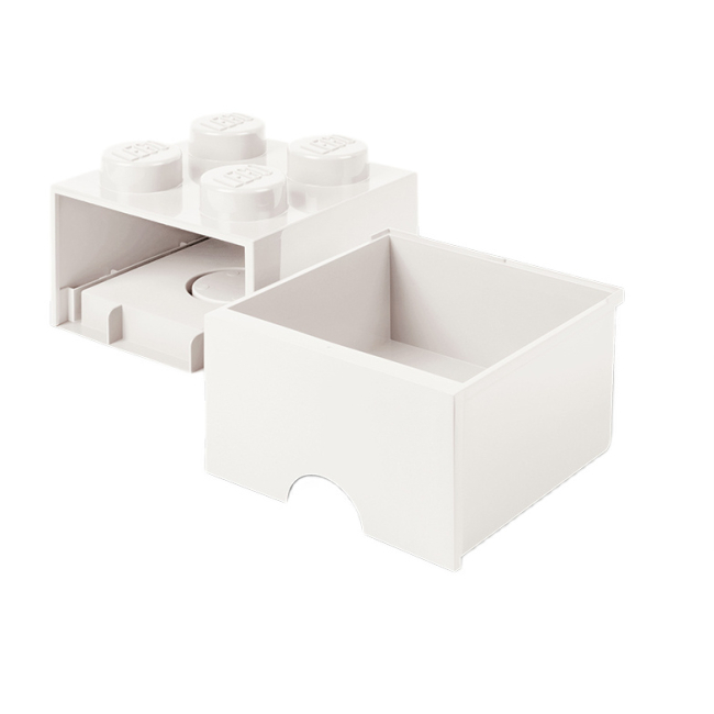 Бокси для іграшок - Висувний ящик для зберігання LEGO Lifestyle Цеглинка 4 білий (40051735)#3