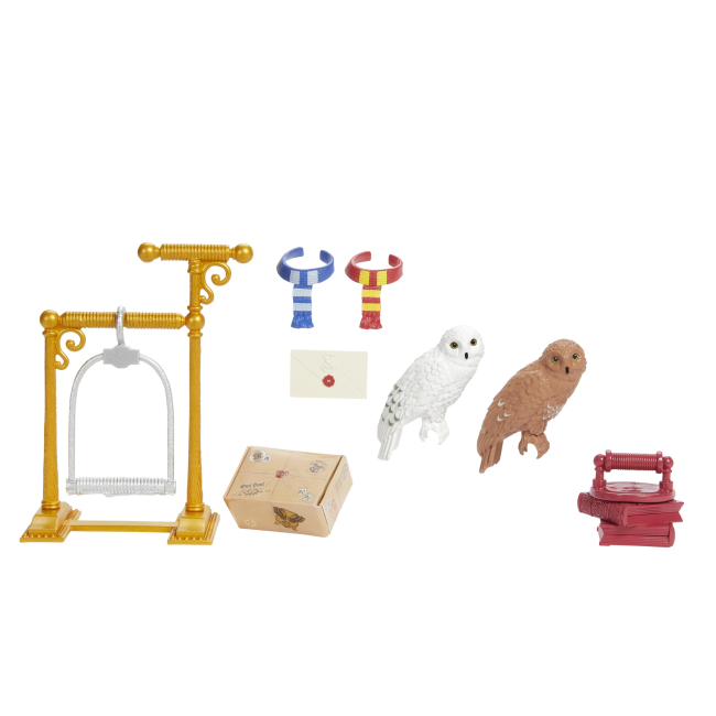 Аксесуари для фігурок - Ігровий набір Mattel Harry Potter Крамниця на алеї Діаґон Ілопс крамниця сов (JGM22/1)#2