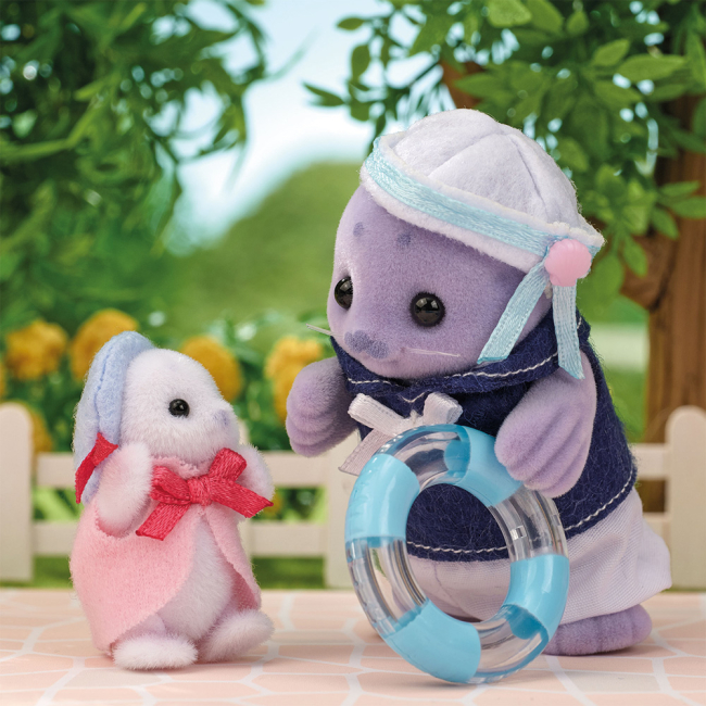 Фігурки тварин - Ігровий набір Sylvanian Families Сім'я тюленів (5759)#7