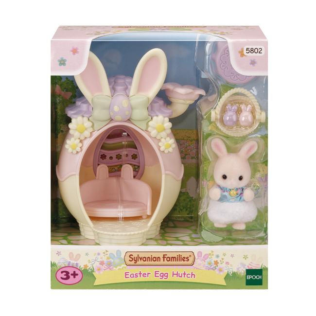 Фігурки тварин - Ігровий набір Sylvanian Families Великодня хатинка-яйце (5802)#3