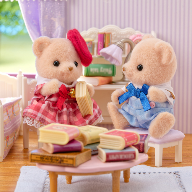 Фігурки тварин - Ігровий набір Sylvanian Families Бісквітні ведмеді Сестричка та Братик на пікніку (5852)#9