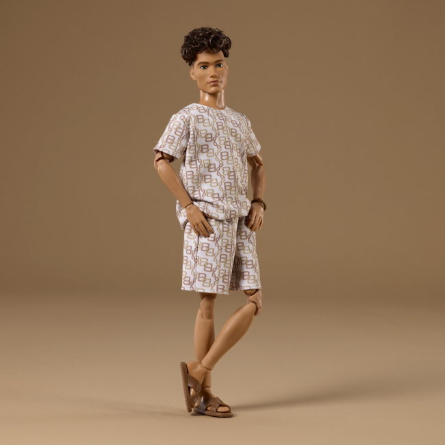 Куклы - Кукла Barbie Signature Basics 10 Кен (JJX29)#6